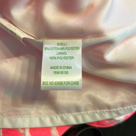 Lilly Pulitzer Floral Buttercup Scalloped Tate Skirt in Size 00 - Picture 3 of 6